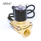 Electric Underwater Solenoid Valve Stainless Steel Brass 2A 1 1/2" 230V AC