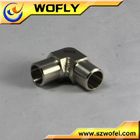 316 Stainless Steel Tube Fittings , Seamless Elbow Pipe Fitting For Hydrogen