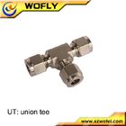 SUS316 Stainless Steel Threaded Pipe Fittings , 90 Degree Corner Hose Barb Fittings