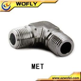 316 Stainless Steel Tube Fittings , Seamless Elbow Pipe Fitting For Hydrogen
