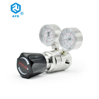 Stage Hydrogen Gas Pressure Regulator with Gauges Gas Cylinder Regulator 6000 psi Gas Pressure regulator N2O