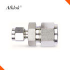 1/4" 3/8" 1/2" Stainless Steel Tube Fittings 6mm 8mm 10mm Straight Union Structure