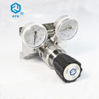 Chemical Lab Stainless Steel Pressure Regulator Panel Mounting Gas Laser Application