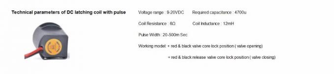 Elettrovalvola a solenoide magnetica di irrigazione del diaframma AC24V per acqua 3