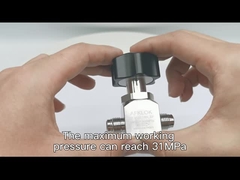 Valvola ultraelevata di purezza della valvola a diaframma del PE 316 di acciaio inossidabile di videoregistratore manuale della valvola a diaframma